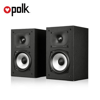 polk 普乐之声 MXT15 音箱hifi高保真发烧高解析度2.0书架音箱无源家庭影院Hi-res新T系列家用客厅环绕音箱