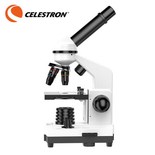 CELESTRON 星特朗 中小学生礼物学校实验室科普教学家用1600倍便携光学生物显微镜