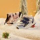 88VIP：CRTARTU 卡特兔 婴儿学步鞋2022冬季新款男女宝宝鞋加绒保暖儿童棉鞋运动鞋