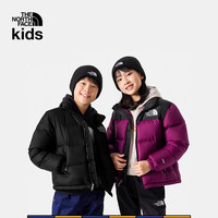 THE NORTH FACE北面童装羽绒服ICON鹅绒面包服男女童82UD JK3/黑色 140cm M（140/68）