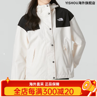 北面（The North Face）女户外防风防水夹克外套冲锋衣7QSI 7QSIN3N(白色) XL