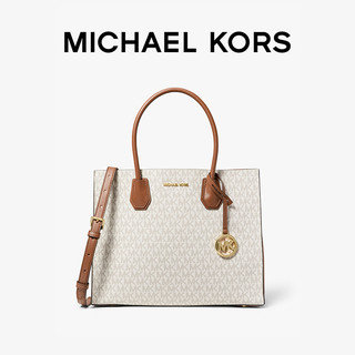 MICHAEL KORS 迈克·科尔斯 Mercer 女士大号老花托特包