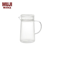 无印良品（MUJI）耐热玻璃水壶 冷泡家用茶壶玻璃壶 0.7升