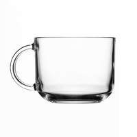 玻璃杯罗凯500ml耐热茶杯水杯大牛奶钢化早餐碗