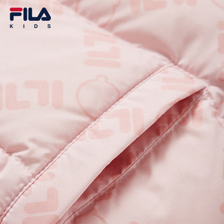 FILA 斐乐儿童童装冬婴幼童男女童连帽保暖羽绒服外套