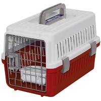 IRIS 爱丽思 便携宠物航空箱狗狗猫咪猫包外出箱子托运箱运输 红色 ATC460