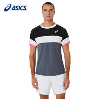 ASICS 亚瑟士 MEN MATCH SS TOP男式网球短袖T恤男夏季透气速干运动上衣
