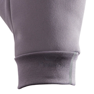 迪卡侬（DECATHLON）手套秋男女跑步骑行加绒保暖运动全指五指RUNC 加绒款灰紫色 L