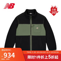 new balance 男款潮流百搭运动棉服外套MDD43171 BK M