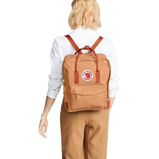 北极狐 FJALLRAVEN北极狐双肩包大容量背包男女书包23510-241/243桃沙色/陶褐色16L