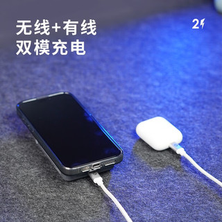 Mophie 适用Apple苹果iphone15磁吸无线充电宝20W快充移动电源15W无线外接电池 10000磁吸充电宝 白色