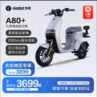 Ninebot 九号 新国标电动自行车 A80+
