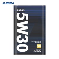 AISIN 爱信 全合成机油润滑油高级发动机润滑油SN  5W30  1L 汽车用品