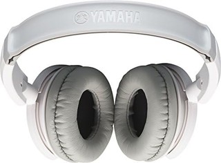 YAMAHA 雅马哈 耳机 白色 HPH-100WH 充满魄力的声音和丰富的音色 即使长时间佩戴也不易*的舒适佩戴感 附带转换立体声插头