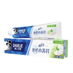 DARLIE 好来 超白密泡小苏打牙膏 芦荟小青瓜味 40g