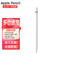 Apple 苹果 Pencil 手写笔 苹果平板ipad 电脑 一代国行 标配 含USB-C转接器