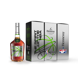 Hennessy 轩尼诗 新点干邑白兰地 NBA（银色款） 700ml 700mL 1瓶