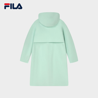 FILA Emerald斐乐女士上衣两件套2023冬时尚休闲宽松梭织外套 玉清绿-TQ 160/80A/S