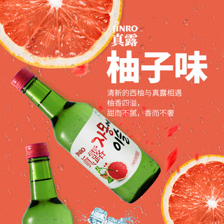 Jinro 真露 烧酒6瓶13°烧酒360ml混合味水果露酒利口酒清酒