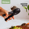 Miniqua Dreamfarm香料研磨器手动家用黑胡椒粉海盐芝麻花椒调料瓶罐现磨