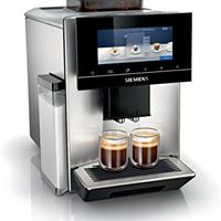 Siemens 西门子全自动咖啡机 EQ900 TQ903D03 应用程序控制 直观全触摸显示屏 咖啡师模式 Aroma Boost 降噪 优质研磨器 自动蒸汽清洁 1500 W 不锈钢
