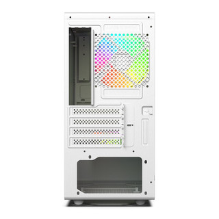 EMACHINES宏碁台式机电脑小机箱M-ATX/ITX主板/ATX电源/双风显卡/0.6加厚钢板 宏碁V500白色【商务版】