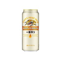 KIRIN 麒麟 啤酒一番榨500ml*12易拉罐装 珠海产