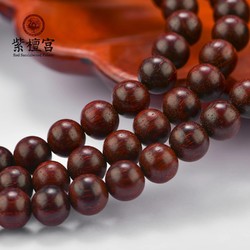 中国紫檀博物馆 印度小叶紫檀0.8老料108手串