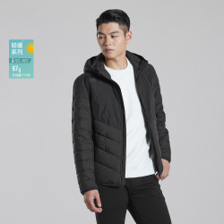 lilanz利郎官方冬季新品男保暖轻薄羽绒外套休闲时尚男式羽绒服