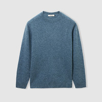 Hieiika 海一家 品质休闲毛衣2023冬季新款保暖舒适圆领男士长袖针织衫
