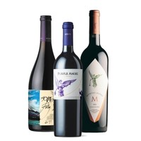 88VIP：MONTES 蒙特斯 小三剑客 紫天使+富乐+欧法M 智利中央山谷 干红葡萄酒 750ml*3瓶