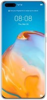 HUAWEI 华为 P40 Pro - 智能手机 256GB 8GB RAM 双卡双待 Silver Frost