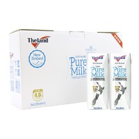 Theland 纽仕兰 4.0g蛋白质高钙低脂纯牛奶礼盒250ml*12 新西兰进口