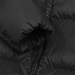 探路者（TOREAD） 儿童羽绒服男女中大童装冬季美潮款保暖面包服外套 黑色 150