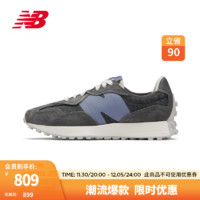 NEW BALANCE NB23男鞋女鞋327系列百搭复古轻便运动休闲鞋 深灰色 U327WPC 44(脚长28cm)