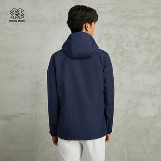 KOLON SPORT 可隆冲锋衣男户外戈尔防水三合一夹克软壳外套 藏蓝NV 175/L