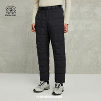 KOLON SPORT/可隆软壳长裤 韩国同款 男子户外休闲运动裤子 LHLP3WNK07-BK 黑色 170/M