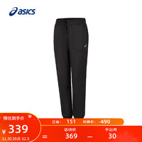 亚瑟士ASICS运动长裤男子舒适透气跑步运动裤 2031E446-001 黑色 XXXL