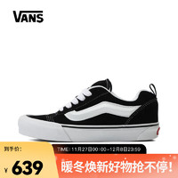 VANS万斯 中性Knu Skool帆布鞋/硫化鞋 VN0009QC6BT 36