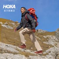 HOKA ONE ONE【李现同款】男款户外羽绒派克M waterproof Down Parka防水保暖 深灰色 S