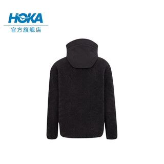 HOKA ONE ONE【李现同款】男女款秋冬羊羔绒外套Jacket保暖防风舒适时尚 深灰色 M