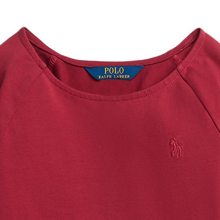 Polo Ralph Lauren 拉夫劳伦 女童 弹力平纹针织连衣裙RL40891 600-红色 6
