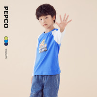 88VIP：PEPCO 小猪班纳 童装装儿童圆领上衣中大童男童长袖T恤男孩潮