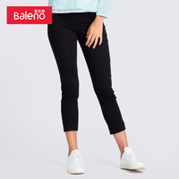 Baleno 班尼路 女装色丁修身长裤