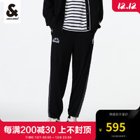 杰克琼斯 杰克·琼斯（JACK&JONES）秋冬男士简约舒适休闲运动裤男款 E41黑色 175/80A/MR