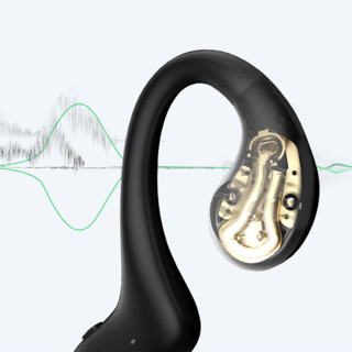 QCY 意象 Crossky Link2 骨传导挂耳式降噪蓝牙耳机 黑色