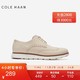 COLE HAAN 歌涵 colehaan双11同价购/歌涵 男士牛津鞋 布洛克雕花透气轻盈正装皮鞋C29678 米色-C29678