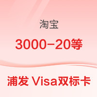 浦发银行 X 淘宝 Visa双标卡