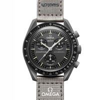 OMEGA 欧米茄 xS.WATCH行星月球霸系列石英腕表节日礼物SO33G瑞士手表 SO33A100水星