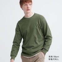 UNIQLO 优衣库 男士柔软圆领T恤 460319